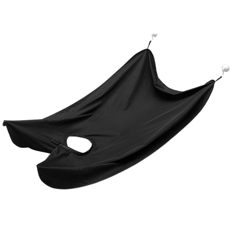 Tıraş için Sakal Önlüğü -Siyah - Ozerty