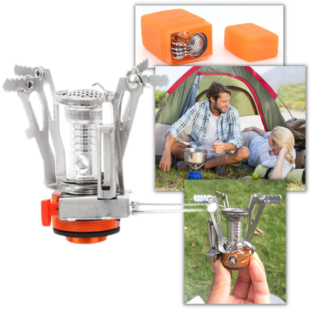 backpackers mini butane stove Backpacking Stove⎪Gas Camping Stove⎪Single Burner Propane Stove