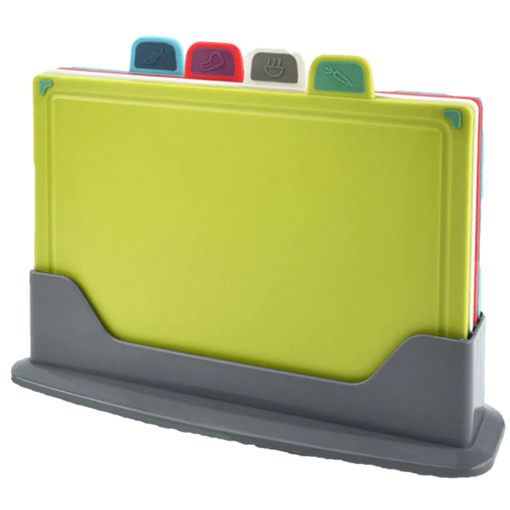 Tutuculu 4'lü Doğrama Tahtası Seti - Ozerty