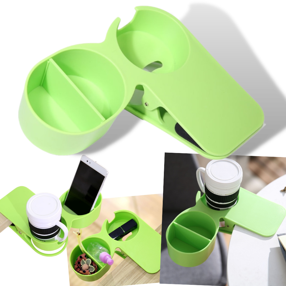 Klipsli Çift Bardaklık - Ozerty