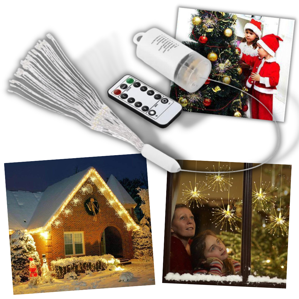 LED Havai Fişek Garland - Ozerty