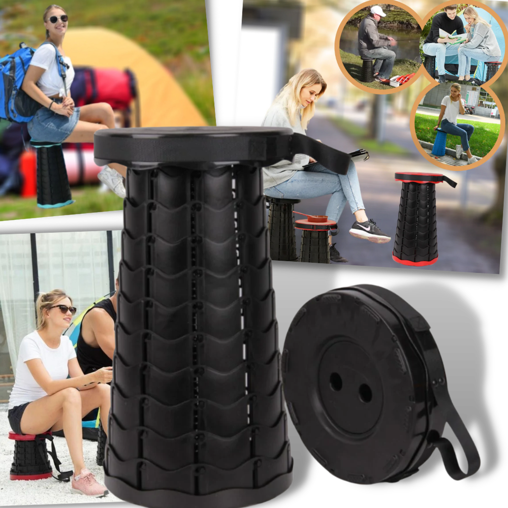 Portatif Geri Çekilebilir Tabure - Ozerty