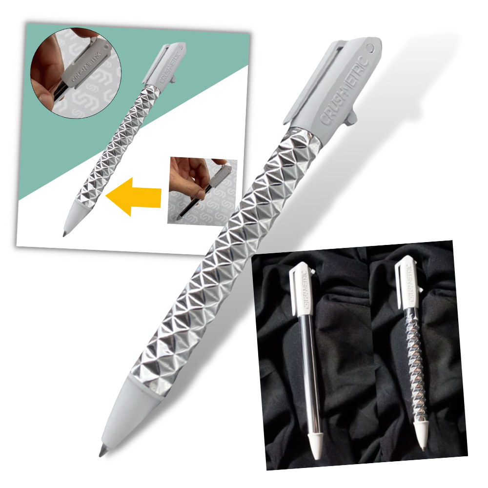 Şekil Değiştiren Paslanmaz Çelik Jel Kalem - Ozerty