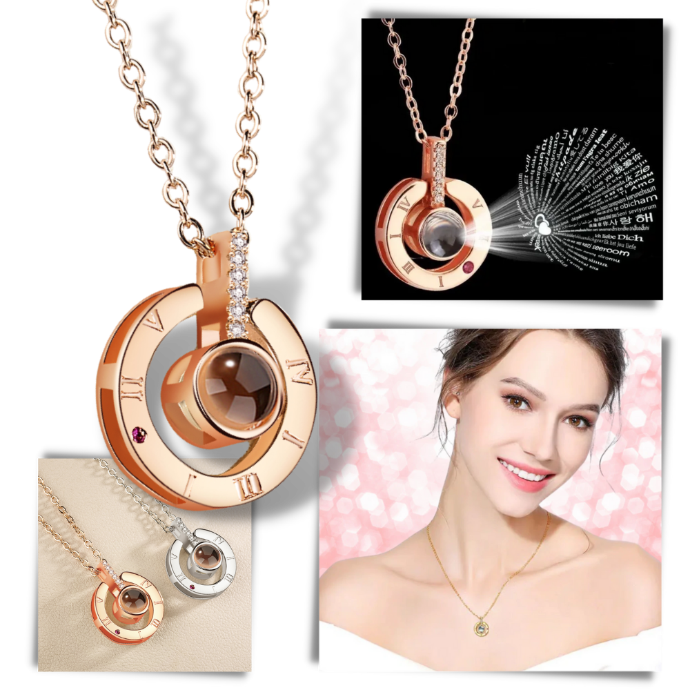 Seni Seviyorum 100 Dilde Kolye - Ozerty