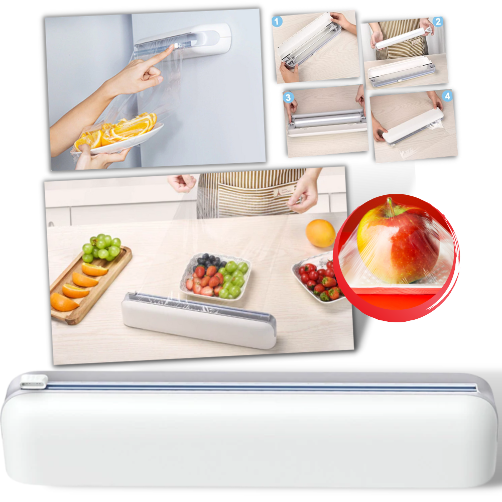 Plastik Gıda Sarma Dispenseri ve Kesici - Ozerty