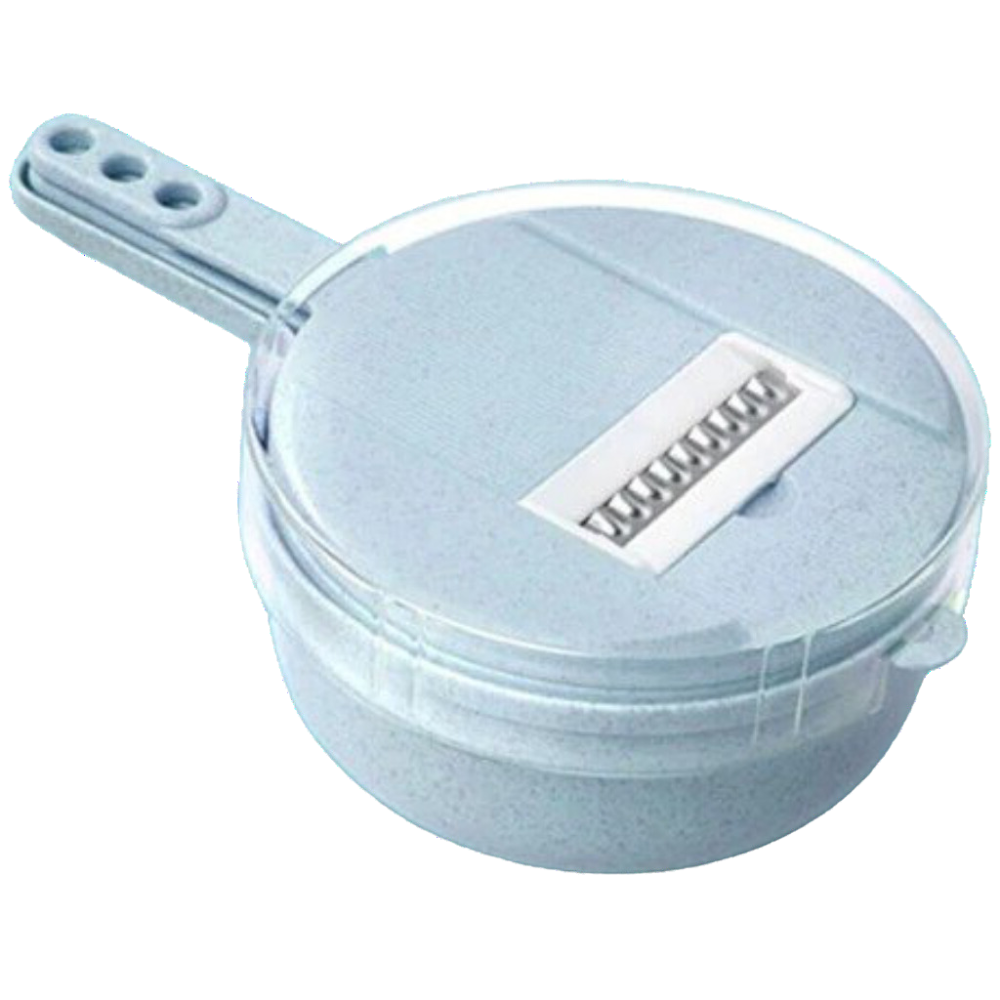 Sebze kesici 8'i 1 arada -Mavi - Ozerty