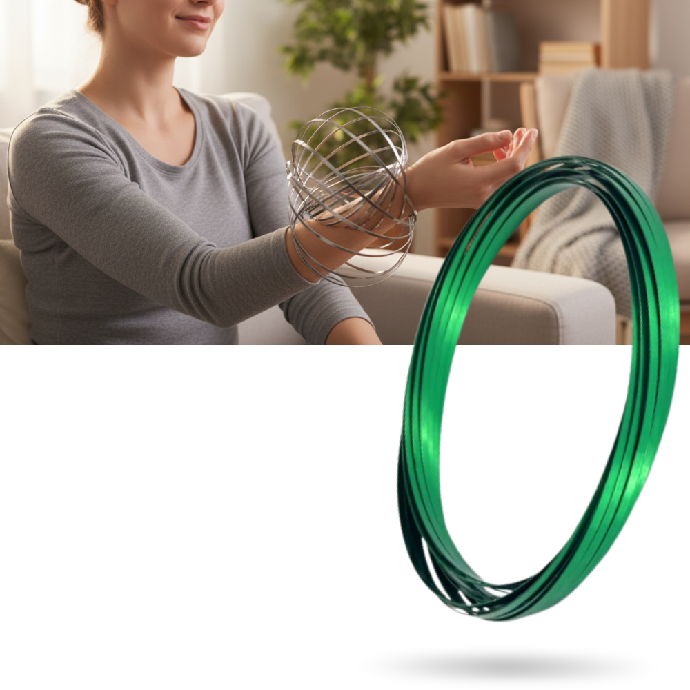 3D Paslanmaz Çelik Kol Slinky - Ozerty