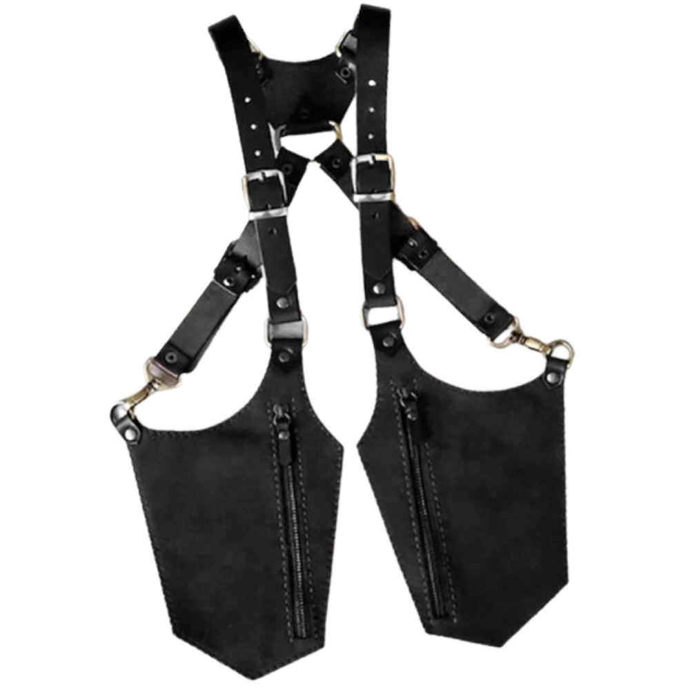 Kapkaça Karşı Korumalı Vintage Çanta -Siyah - Ozerty