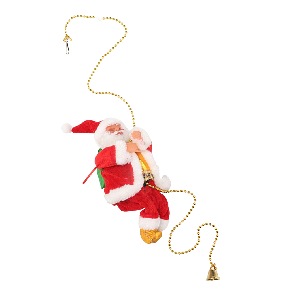 Elektrikli tırmanan Noel Baba dekorasyonu - Ozerty