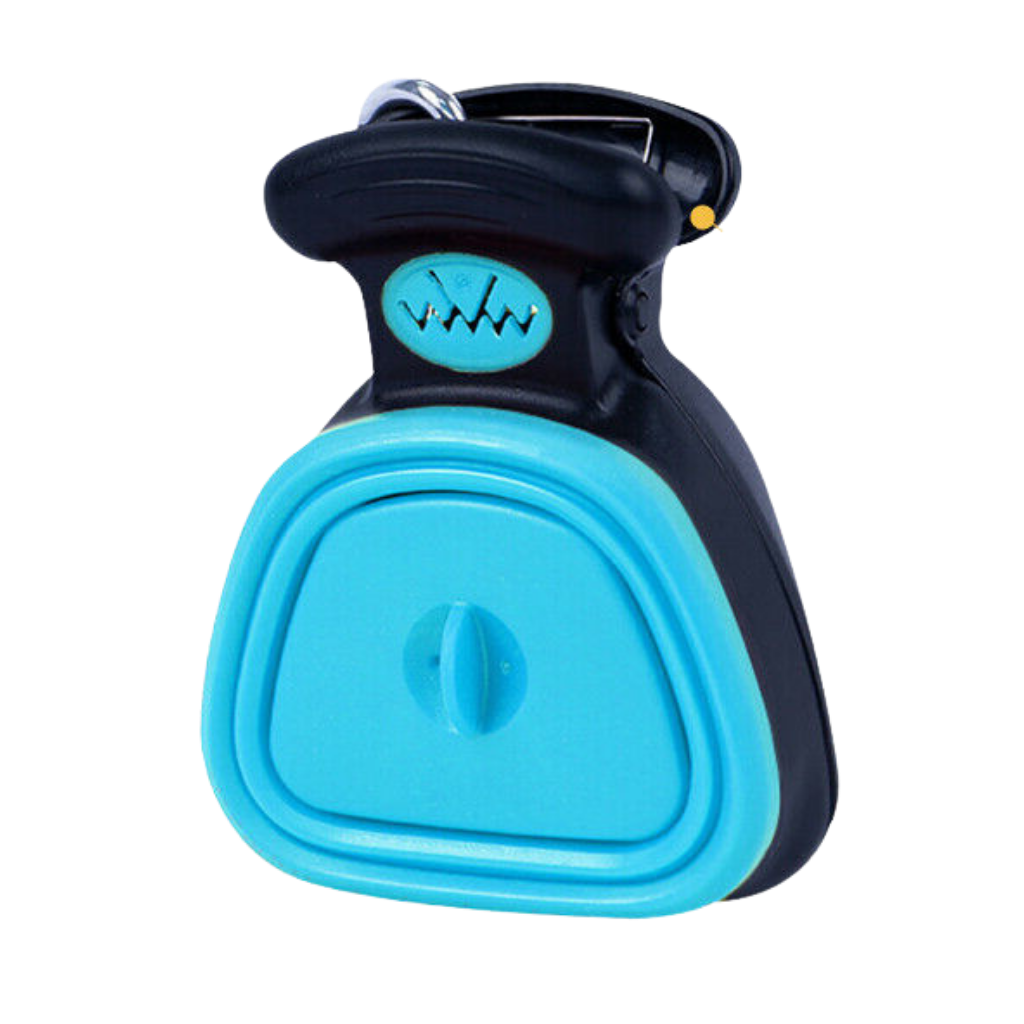 Poşet dağıtıcılı katlanabilir köpek kakası kepçesi -S - Ozerty