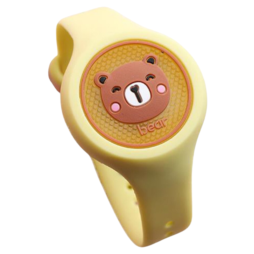 Çocuklar İçin Sivrisinek Kovucu Bileklik -Sarı - Ozerty