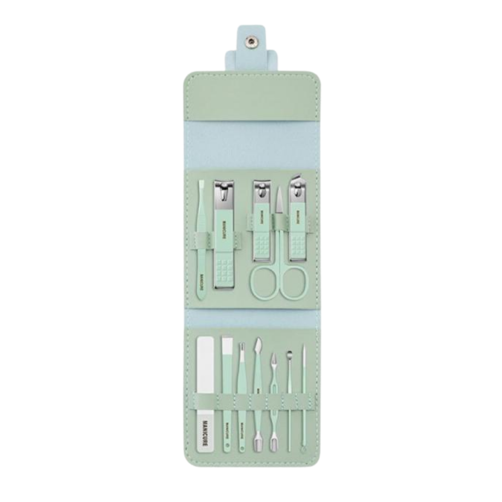 Portatif Manikür Seti -Nane Yeşili - Ozerty