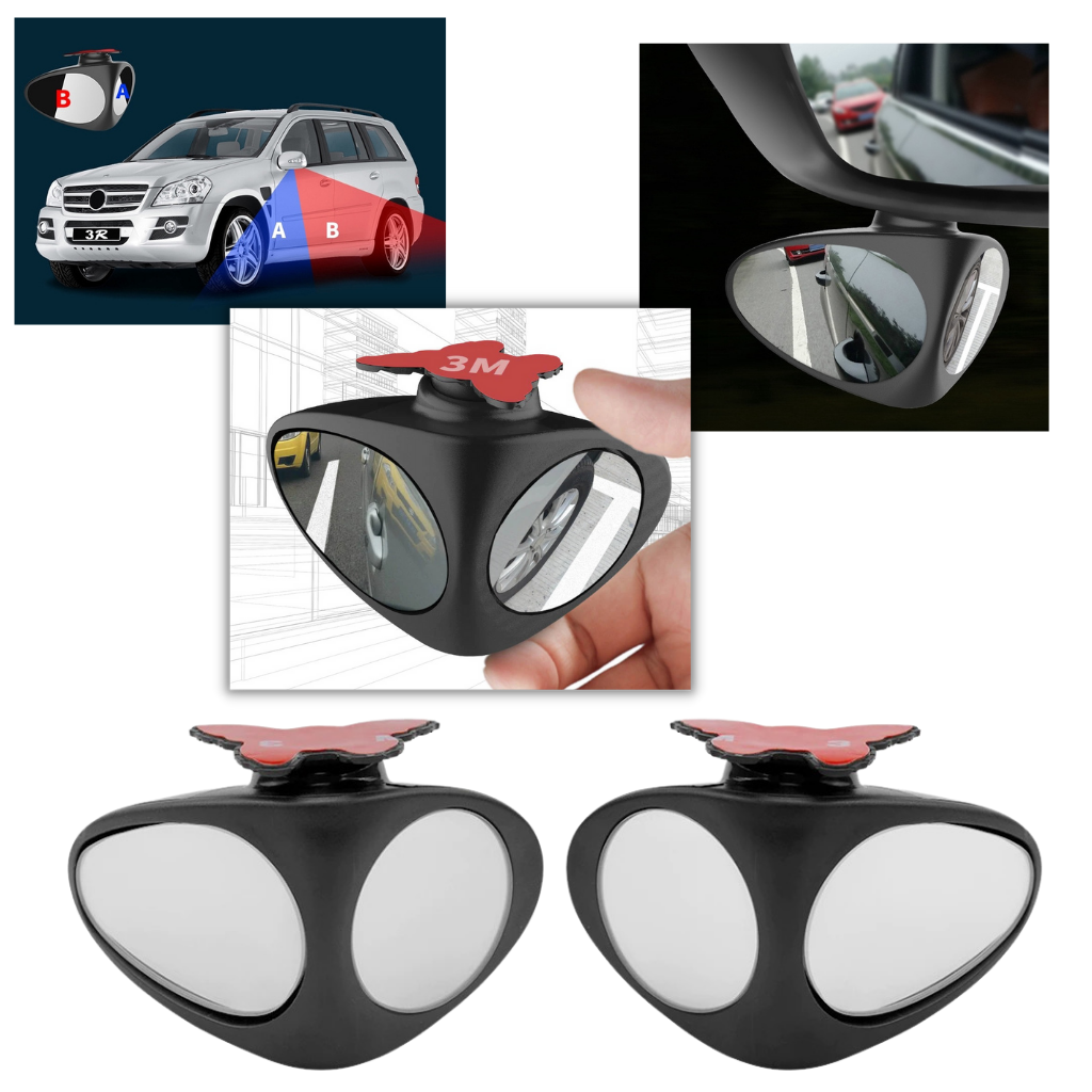 Dönebilen 2 Yan Kör Nokta Araba Aynası - Ozerty