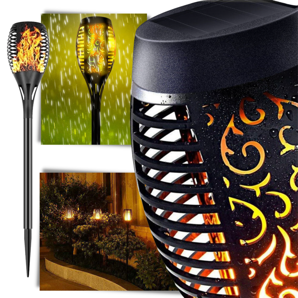 Titreşen alevli LED Güneş Fener Işığı - Ozerty