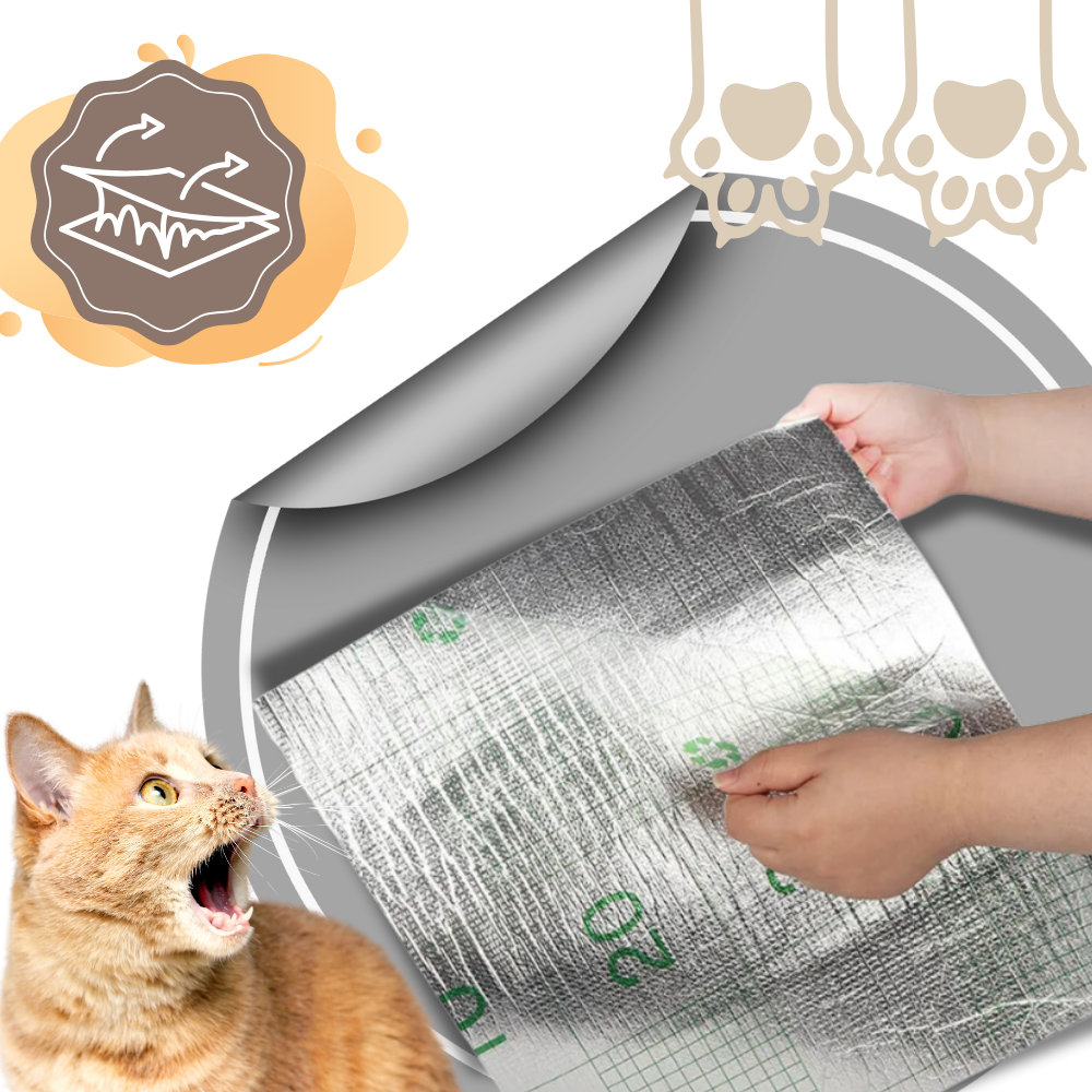 Yapışkanlı Duvara Monte Kedi Tırmalama Pedi - Ozerty