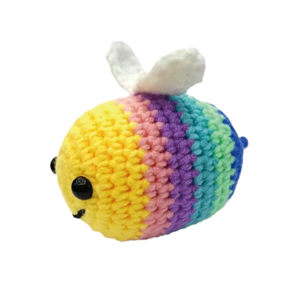 Yeni Başlayanlar İçin Yaratıcı Tığ İşi Hayvan Kitleri -Mutlu Arı - Ozerty