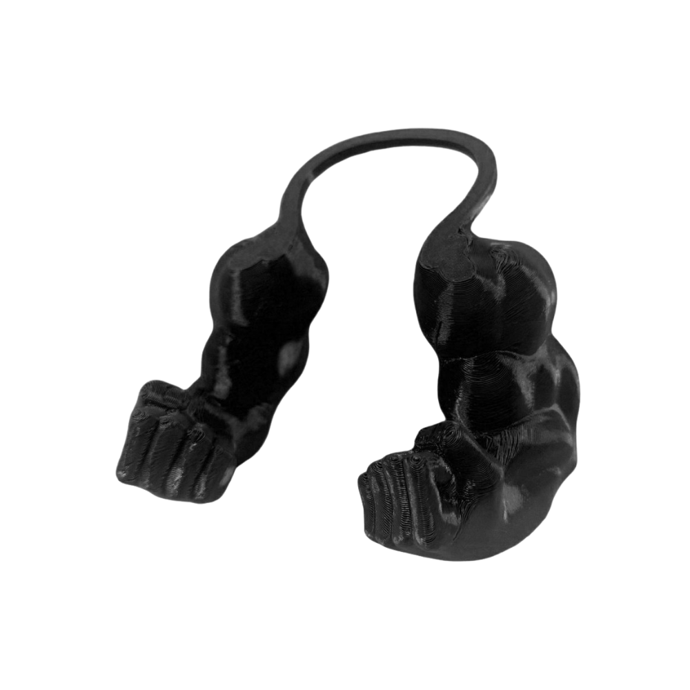 Vücut Geliştirici Kedi Kol Kostümü -Siyah - Ozerty