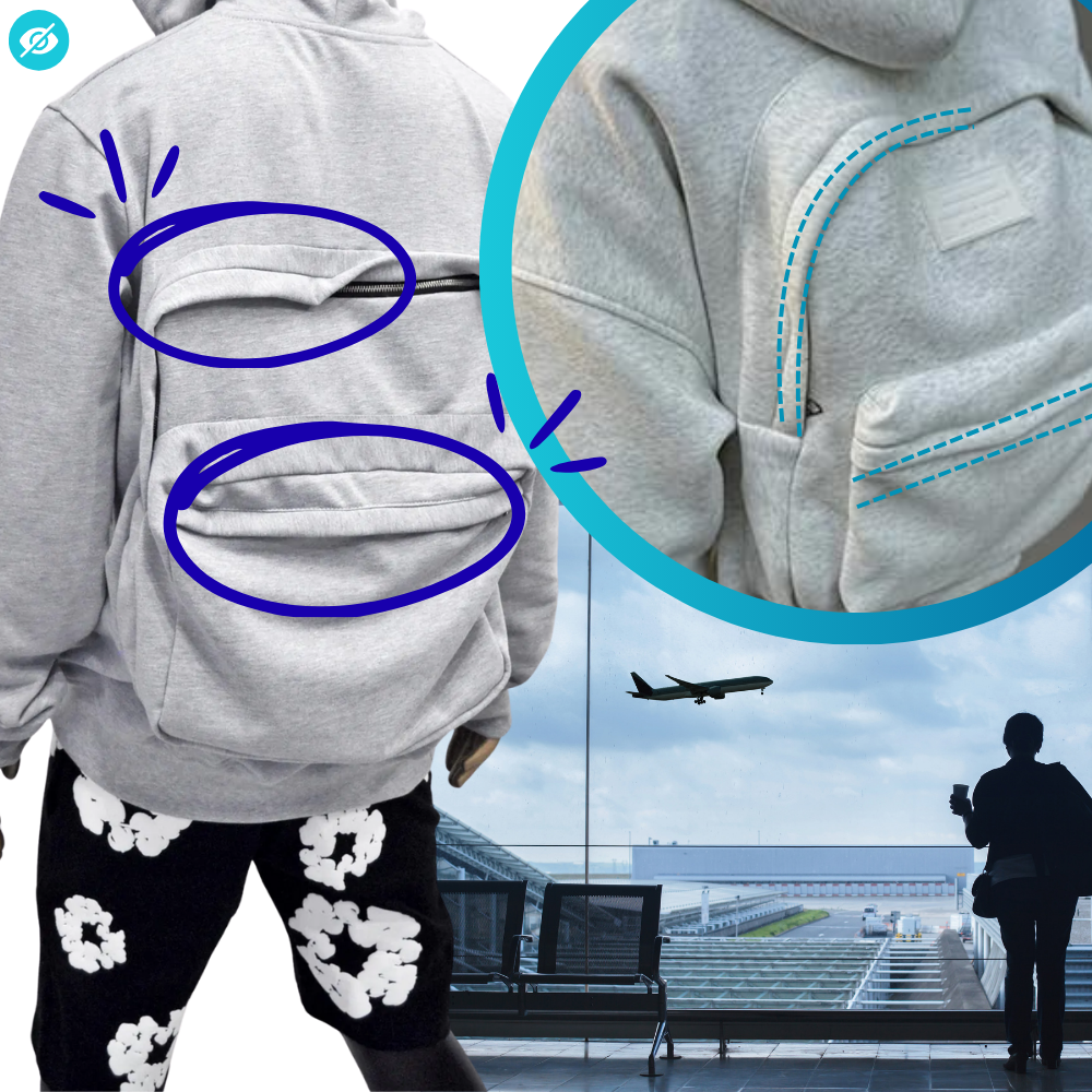 Taşıma Giysisi Kapüşonlu Sweatshirt - Ozerty