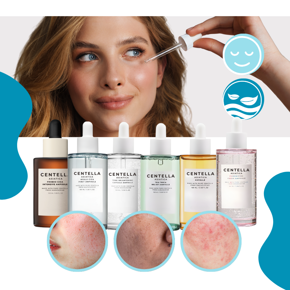 Centella Cilt Ampul Serisi - Ozerty