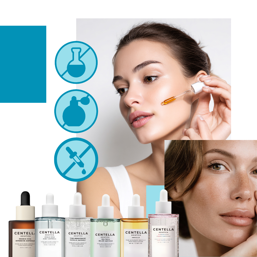 Centella Cilt Ampul Serisi - Ozerty