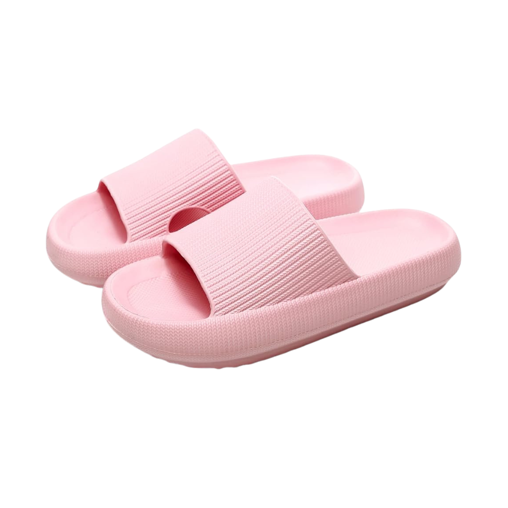 Renkli Yazlık Ortopedik Sandaletler -Pembe - Ozerty