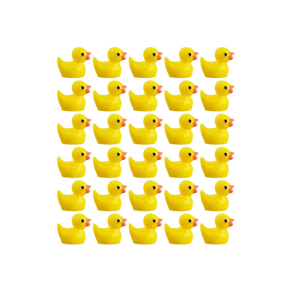 Sevimli Ördek Meydan Okuma Oyuncağı -Sarı - Ozerty