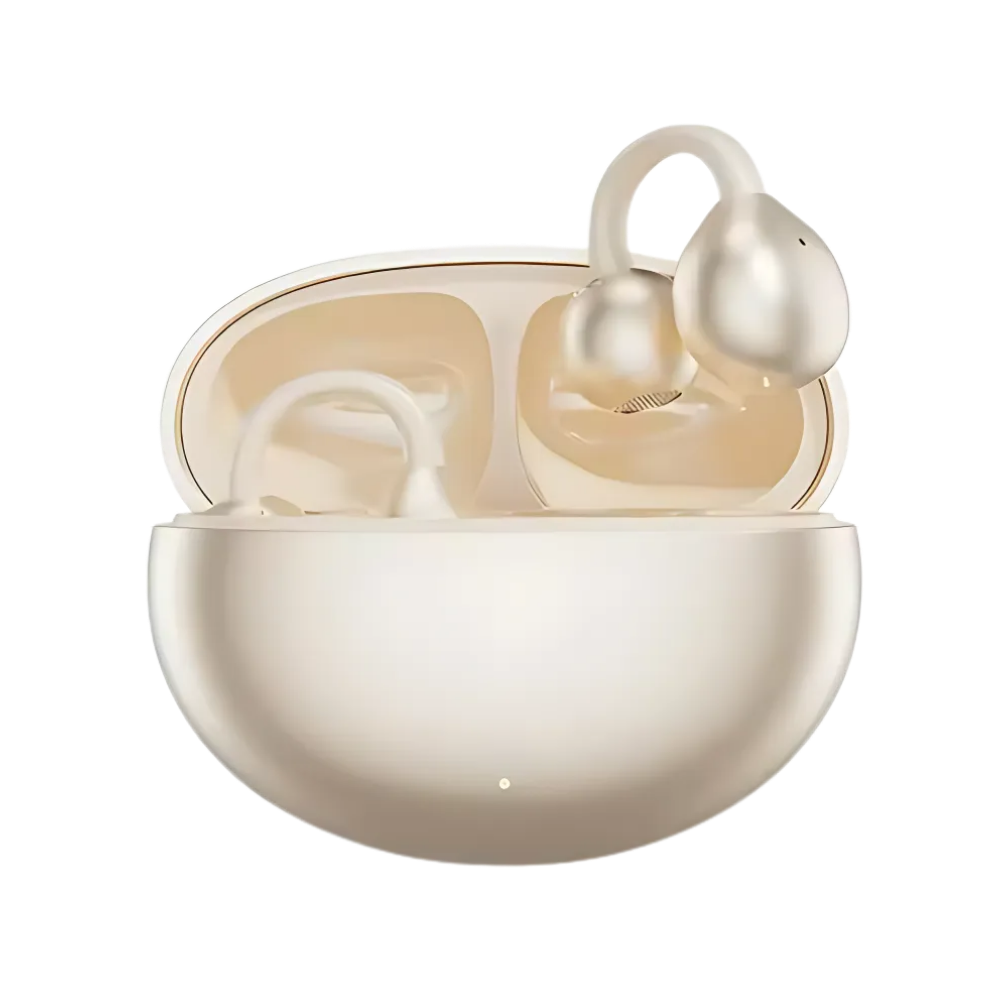 DualSync Clip Kulaklıklar -Bej - Ozerty