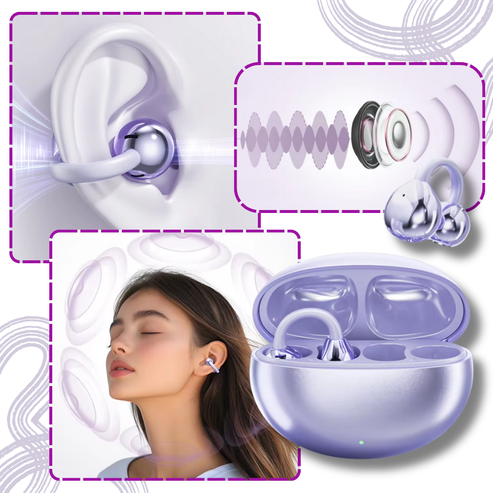 DualSync Clip Kulaklıklar - Ozerty