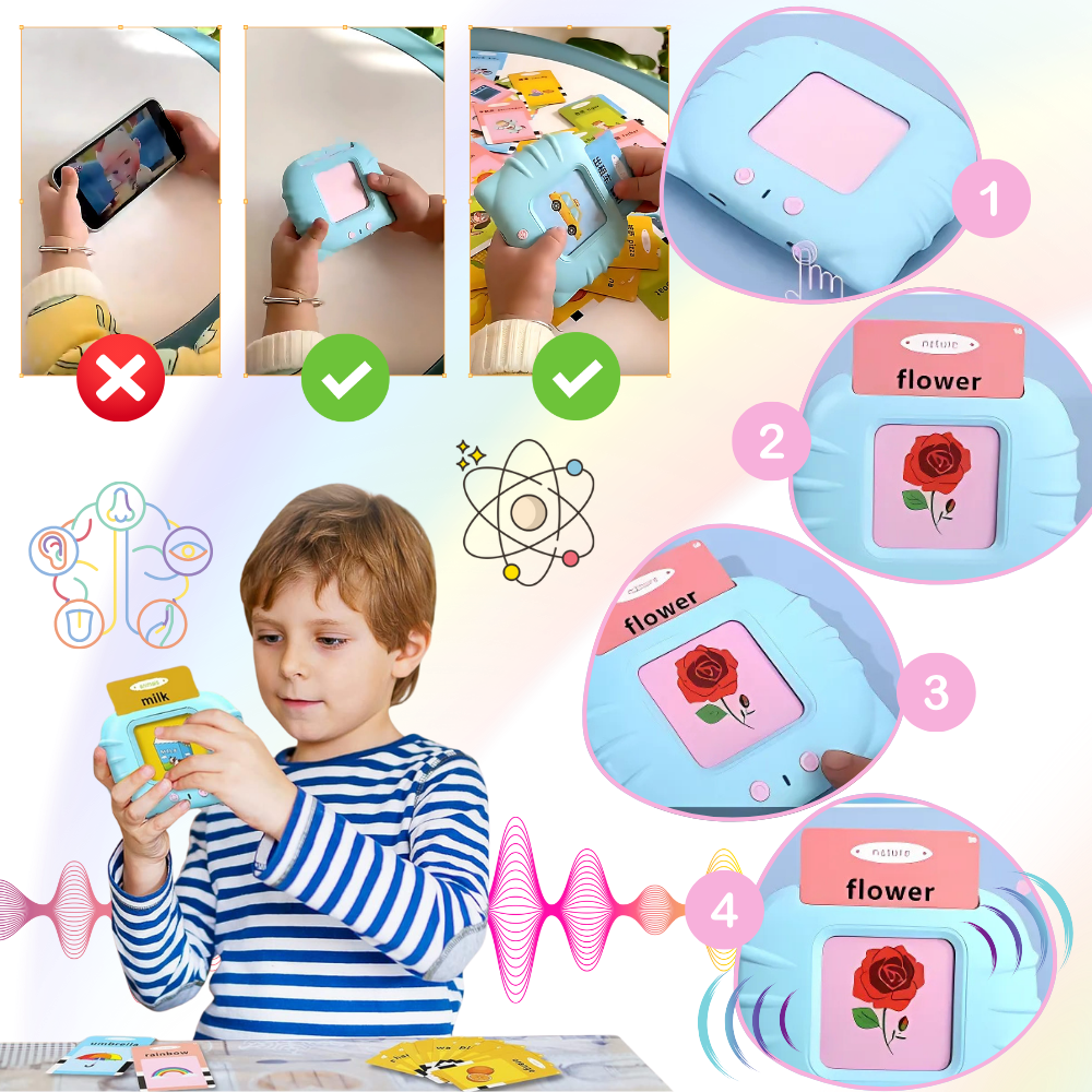 Eğitim Amaçlı Konuşan Flash Kartlar - Ozerty