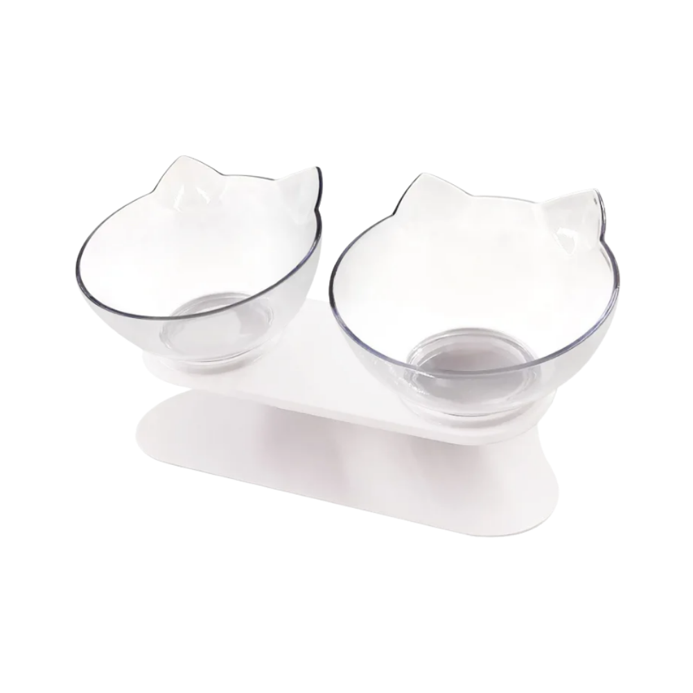 Kediler için Yükseltilmiş Konfor Kabı -Şeffaf - Ozerty