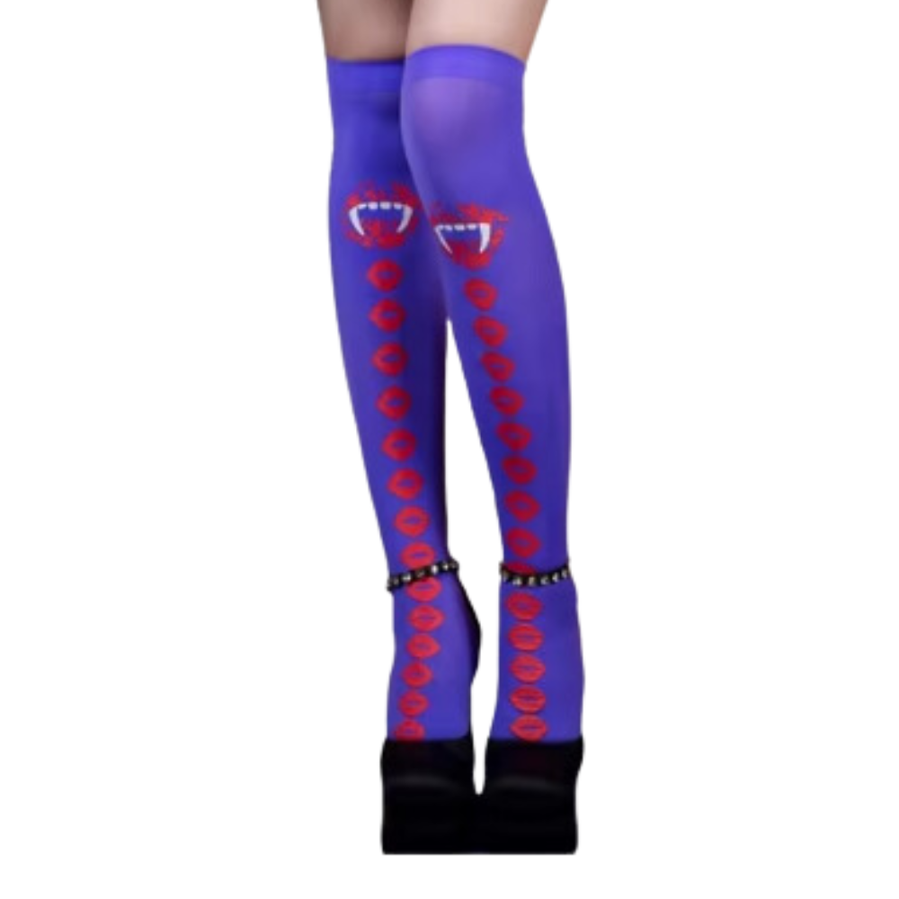 Festive Designs Cadılar Bayramı Kompresyon Çorapları -Cadı Yürüyüşleri - Ozerty