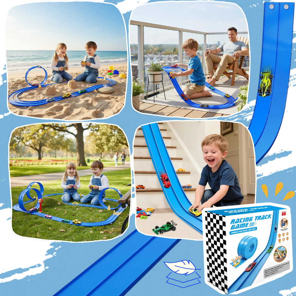 Esnek 2 Şeritli Araba Pisti - Ozerty