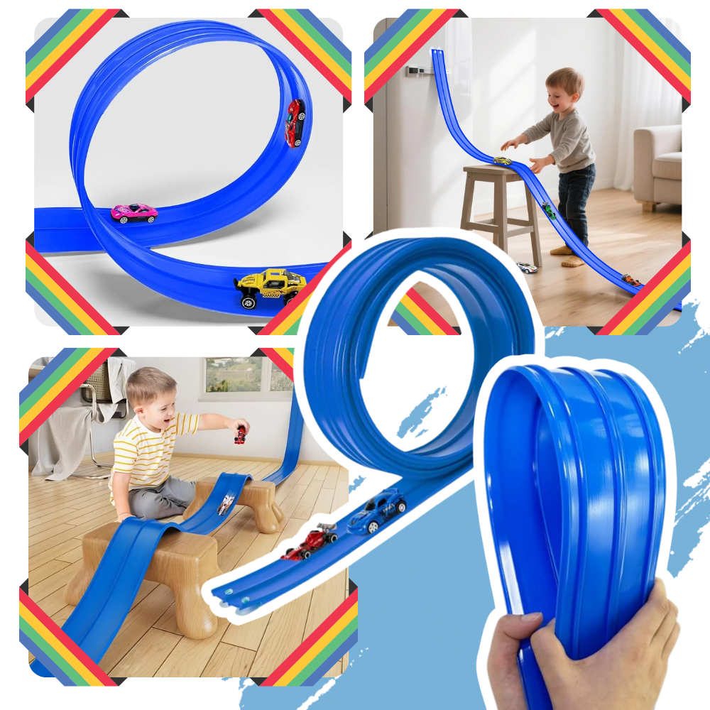 Esnek 2 Şeritli Araba Pisti - Ozerty