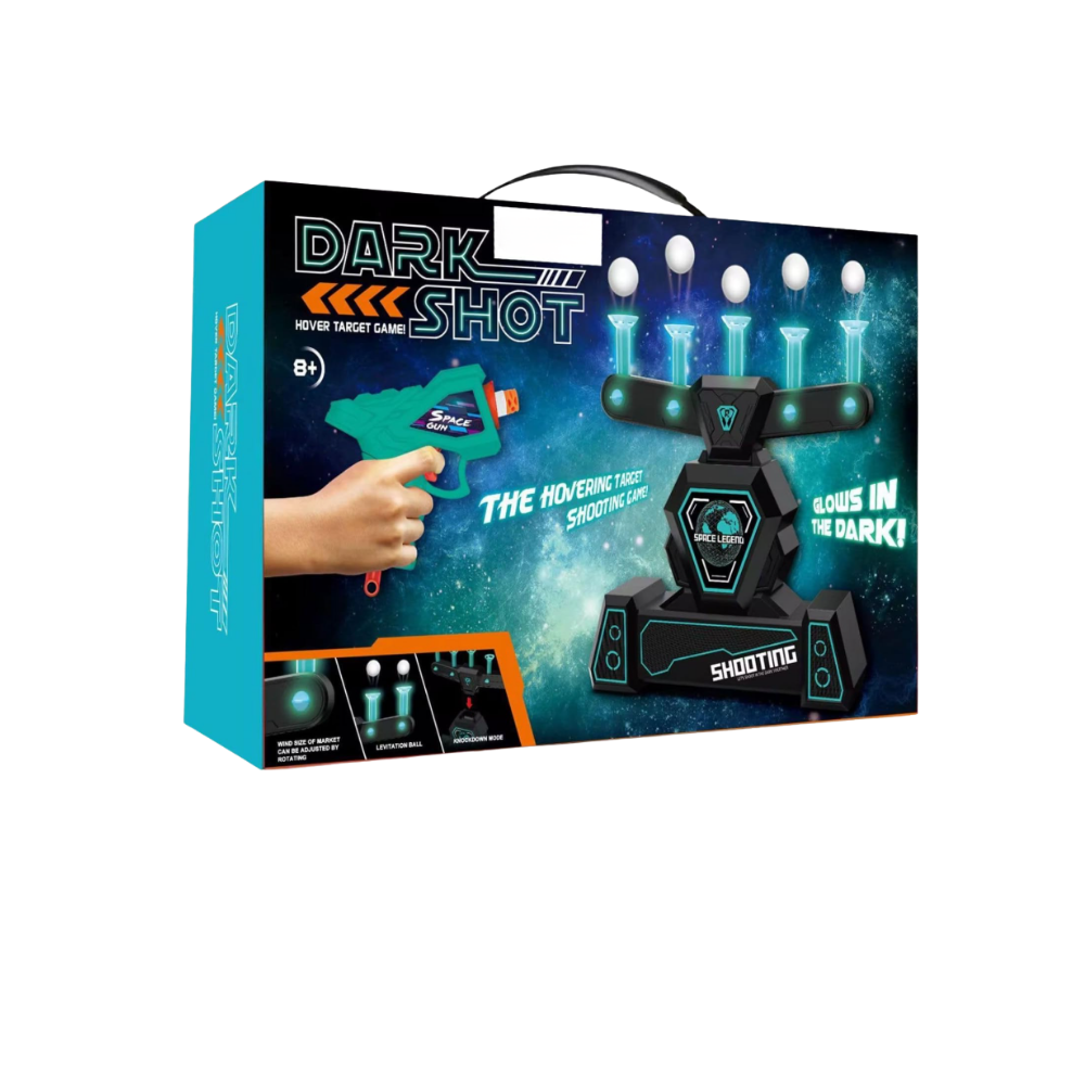 Yüzen Işıklı Hover Oyuncak -Gök Mavisi Parıltı - Ozerty