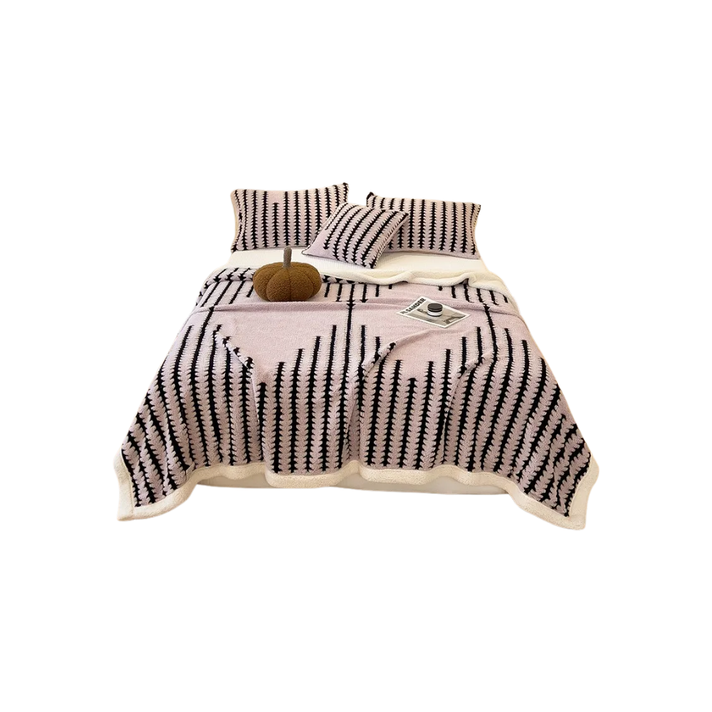 Kabarık Jakarlı Kış Battaniyesi