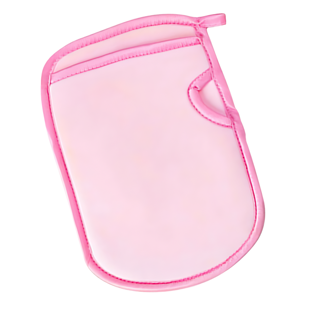 Nazik Eksfoliasyon Vücut Ovma Eldiveni -Pembe - Ozerty