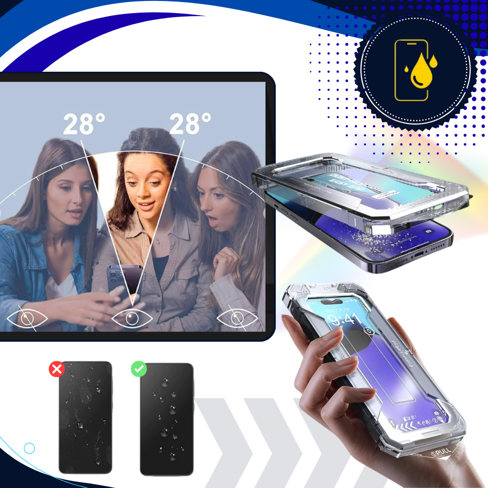 HD Gizlilik Ekran Koruyucu - Ozerty