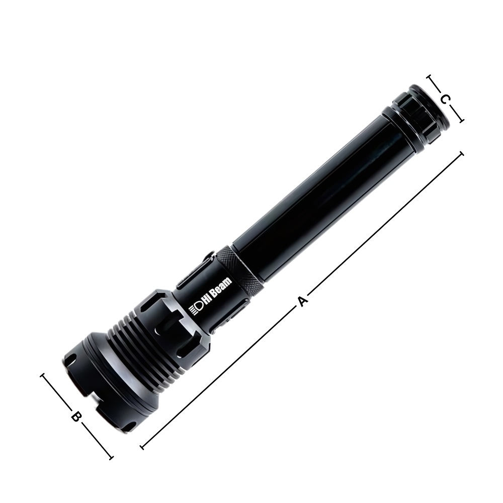 Yüksek Işınlı Şarj Edilebilir Led Fener - Ozerty