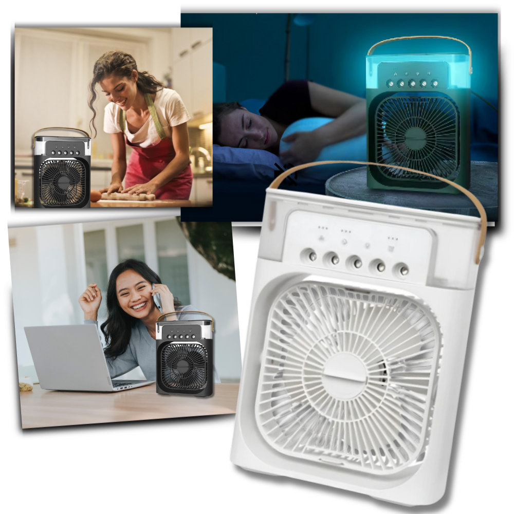 Hydrocooling Küçük Taşınabilir Klima - Ozerty