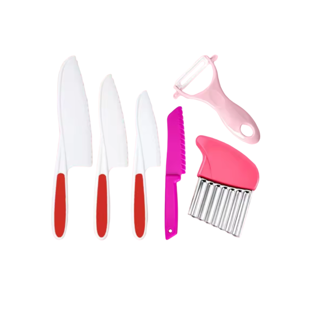 Çocuk Dostu Mutfak Seti Oyuncak -Red - Ozerty