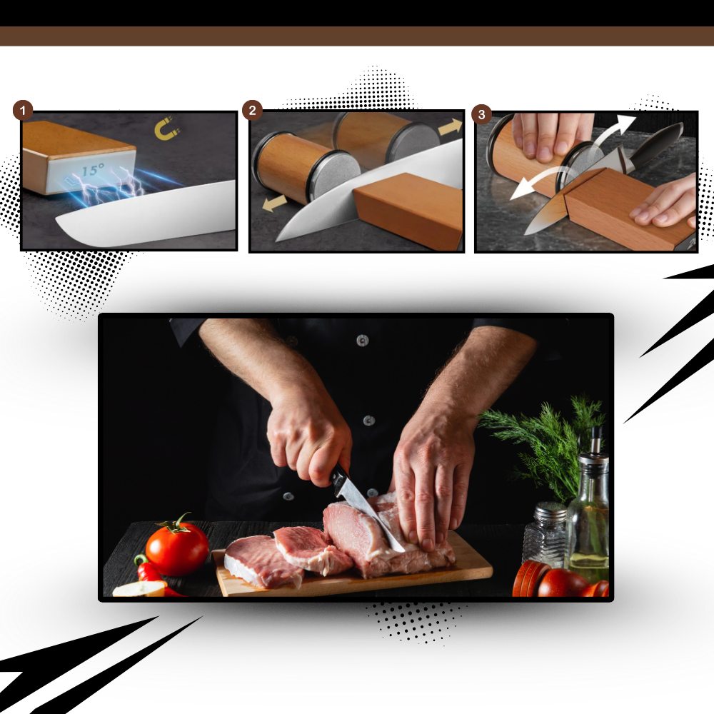 KnifeGlide Hassas Bileyici - Ozerty