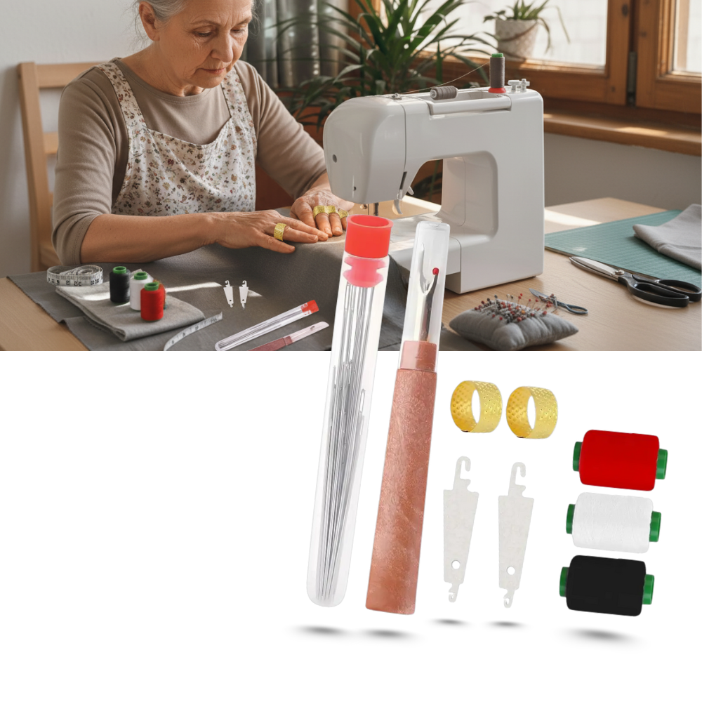 Büyük Göz Nakış İğnesi Seti - Ozerty