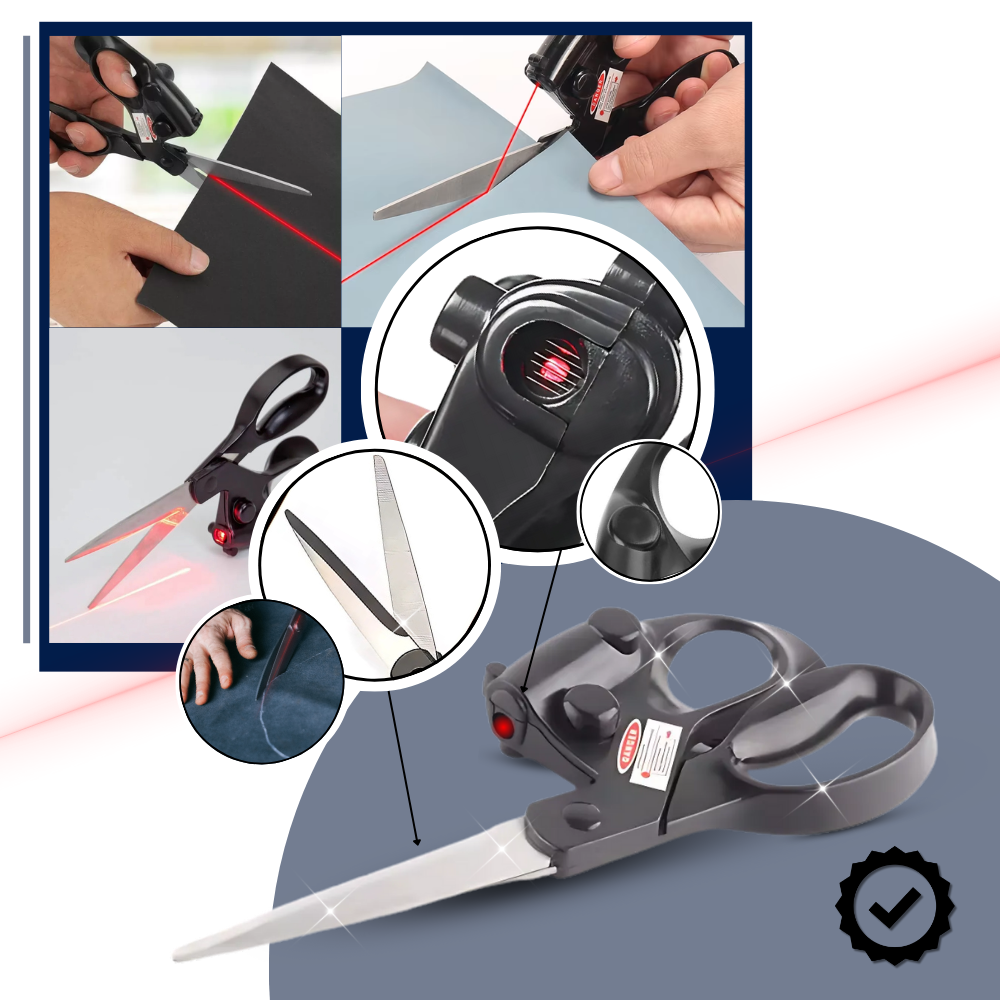 Lazer Çizgi El Sanatları Makası - Ozerty