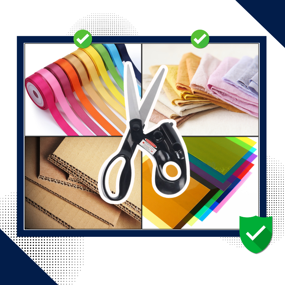 Lazer Çizgi El Sanatları Makası - Ozerty