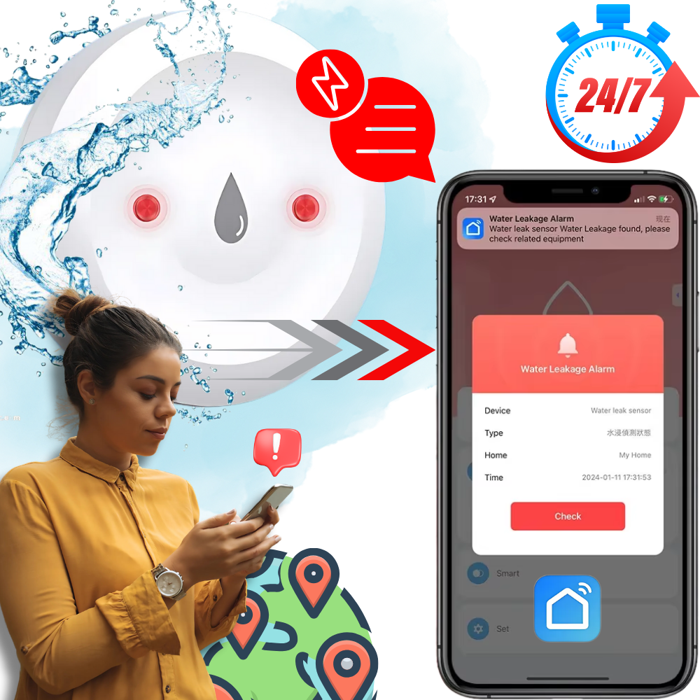 LeakLock Kablosuz Sensör - Ozerty