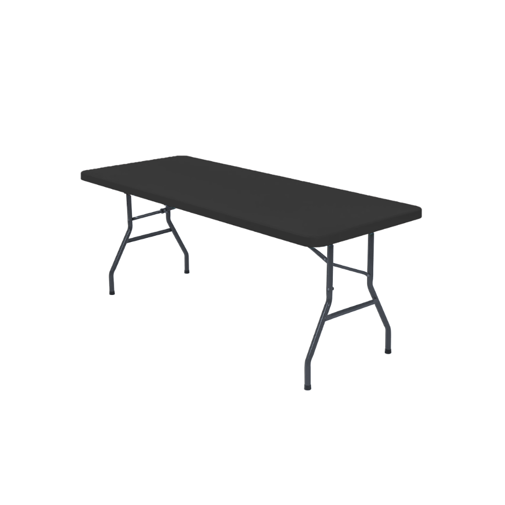 Lüks Kuzu Derisi Masa Örtüsü -Siyah - Ozerty