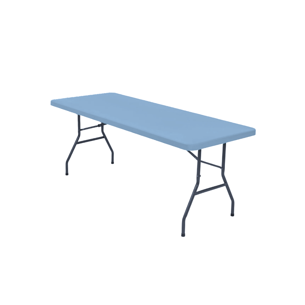 Lüks Kuzu Derisi Masa Örtüsü -Mavi - Ozerty