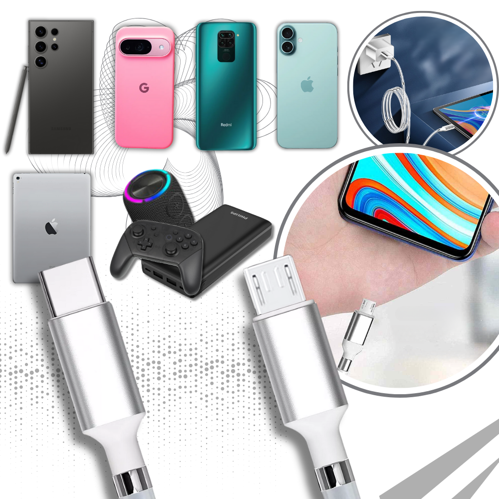 Manyetik Esnek USB Kablosu - Ozerty