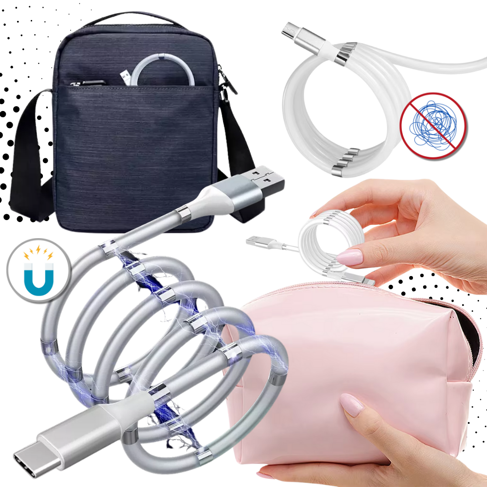 Manyetik Esnek USB Kablosu - Ozerty