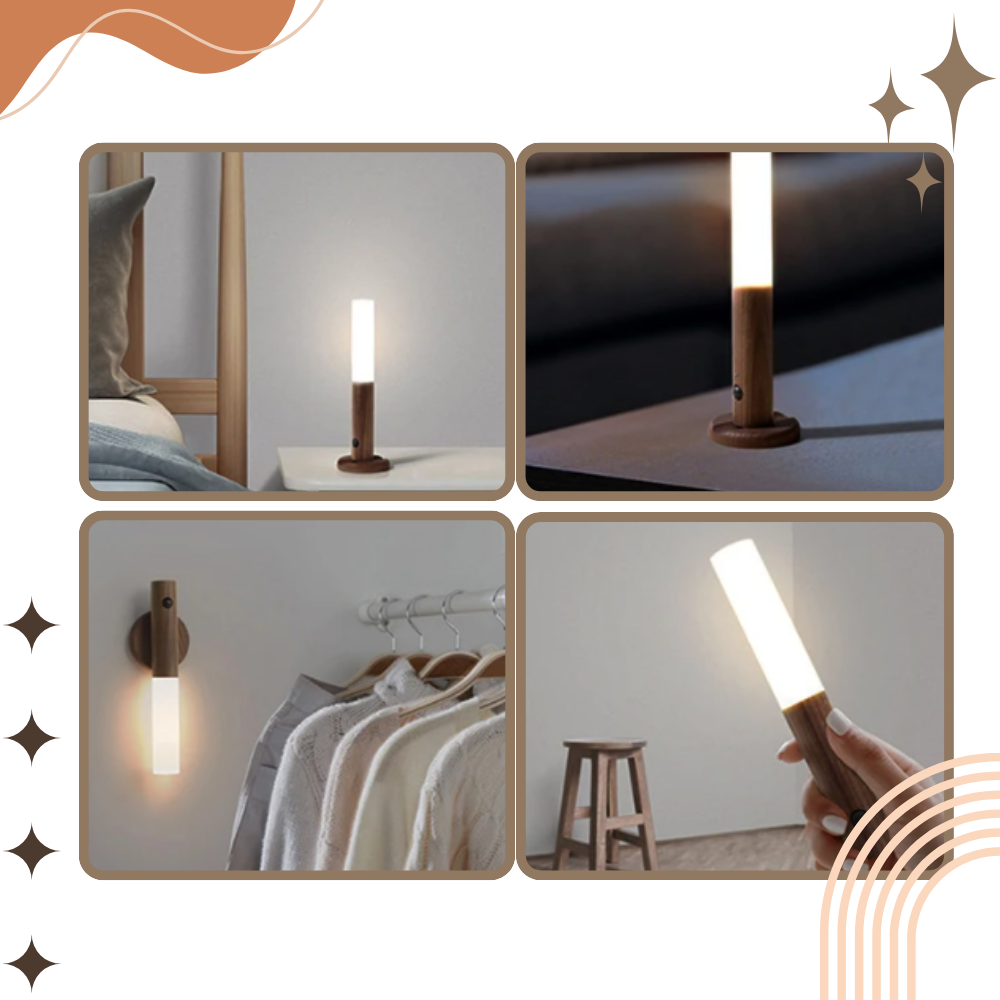 Hareket Sensörlü Şarj Edilebilir Lamba Torche - Ozerty